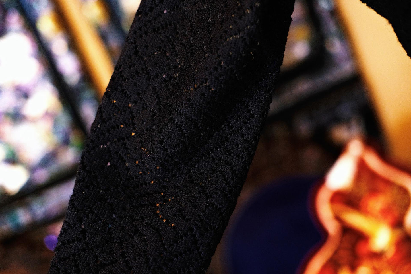 60年代 - 暗夜蕾丝:法国刺绣里的六十年代优雅_HY | 1960s - Midnight Lace: 1960s Elegance Rendered in French Embroidery_HY
