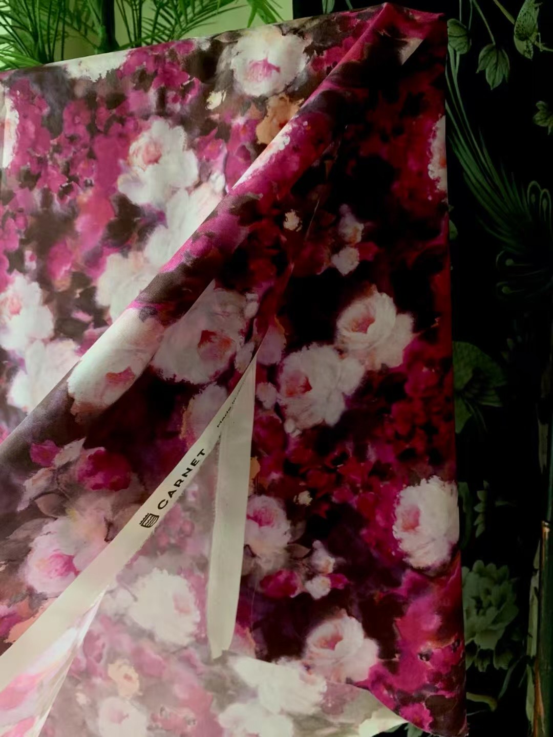 客订结缘 - 【绯黛烂漫·花漾春光·水墨丹青旗袍】| Customized Design - 【Crimson Bloom · Floral Spring Radiance · Ink Wash Qipao】