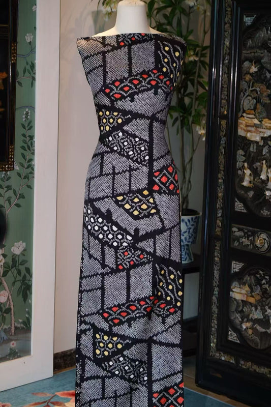 布料名 - 几何流光 / Fabric Name - Mosaic Glow