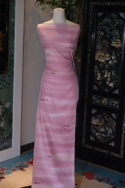 布料名 - 晓梦流云 / Fabric Name - Dawn Dream Cloudscape