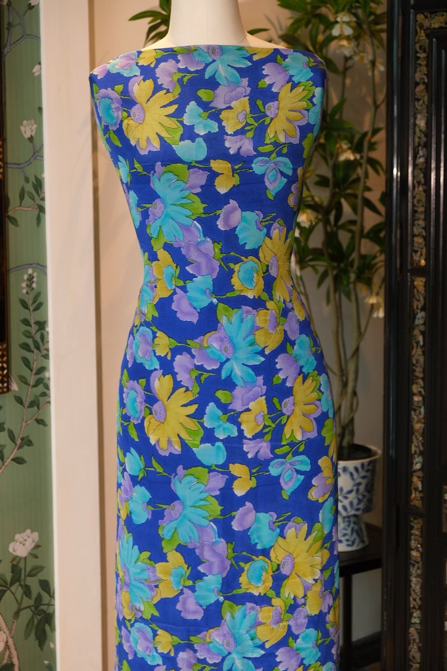 布料名 - 盛夏光年 / Fabric Name - Summer Solstice Bloom