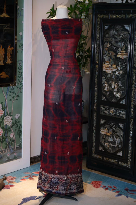 布料名 - 暗夜星辰纱 / Fabric Name - Midnight Starlight Voile