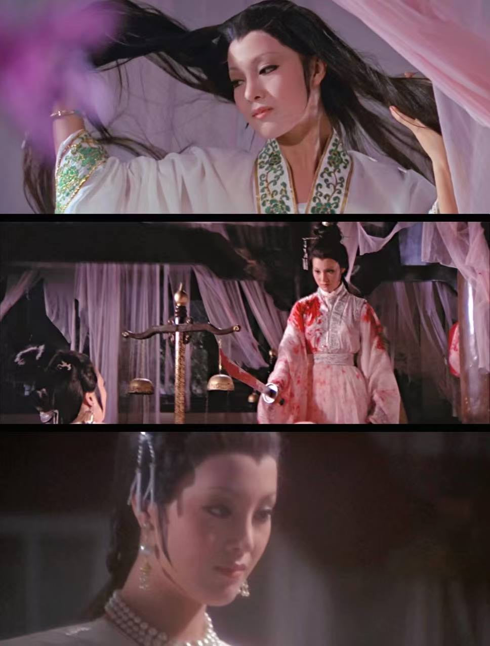 “金莲映月 · 邵氏遗珠” —— 六十年代宝蓝盘金绣莲蕾丝古董戏服 | "Gilded Lotus over Azure Seas" —— A 1960s Shaw Brothers Studio Archive: Bespoke Couching Embroidery & Lace Costume