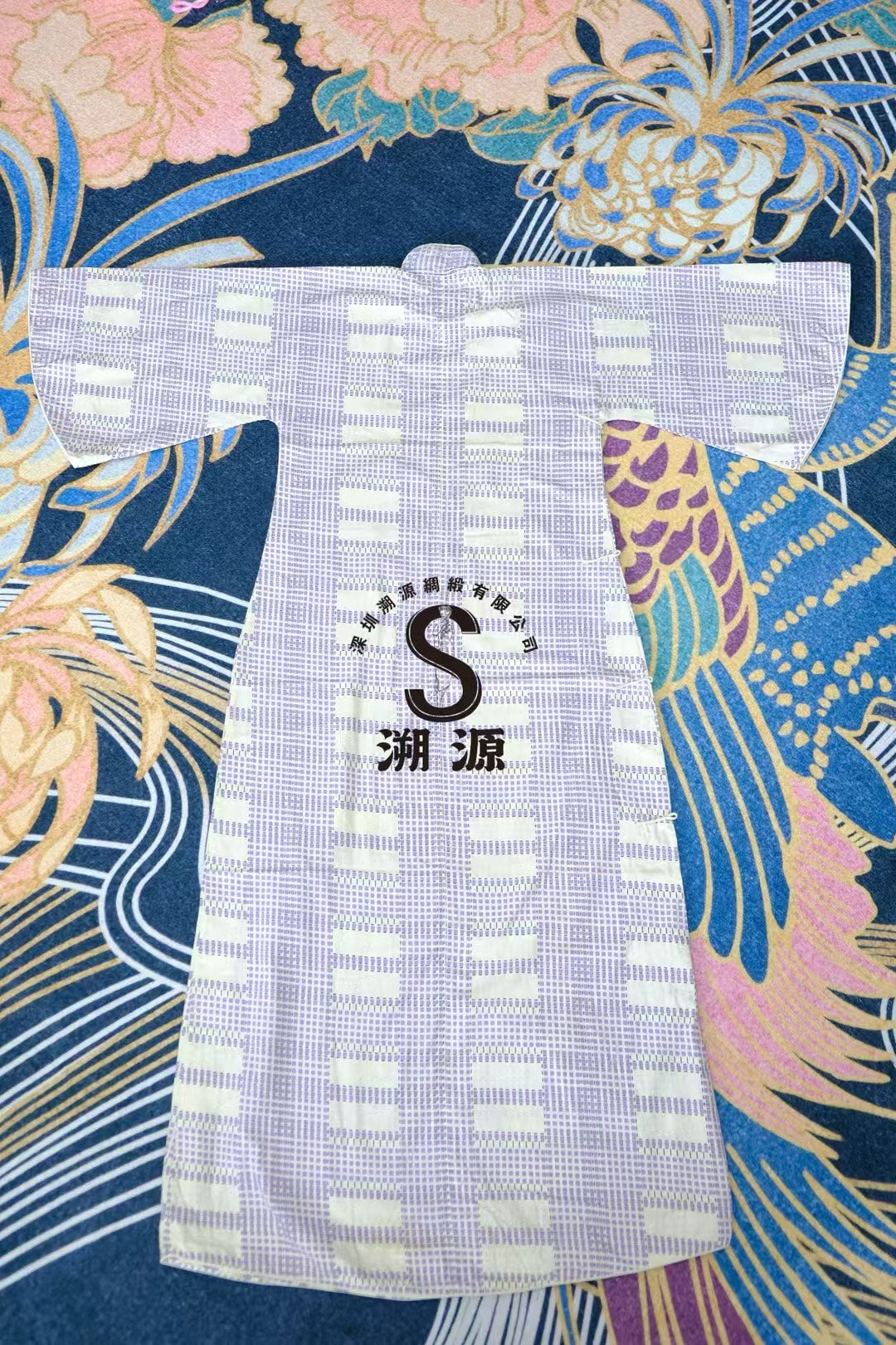 20年代 - “紫格旧梦”民国风典藏短旗袍 | 1920s - "Purple Grid Old Dream" Republican Era Style Classic Short Cheongsam