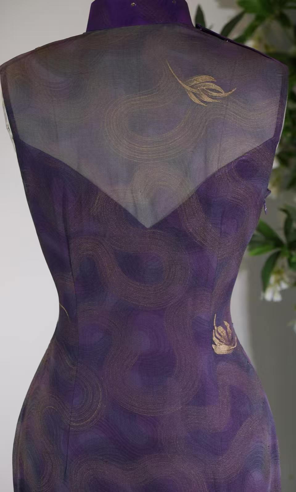 客定结缘 - 紫霞流光，绣里藏诗 | Customized Design - Purple Glow and Flowing Light: A Poem Hidden in Embroidery