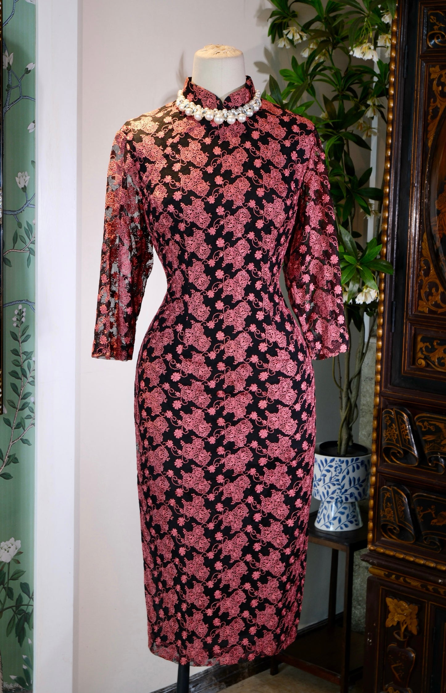 《锦绣流光·六十年代东洋蕾丝旗袍考》| Structural Survey and Chronology of an Elite 1960s Eastern Lace Qipao