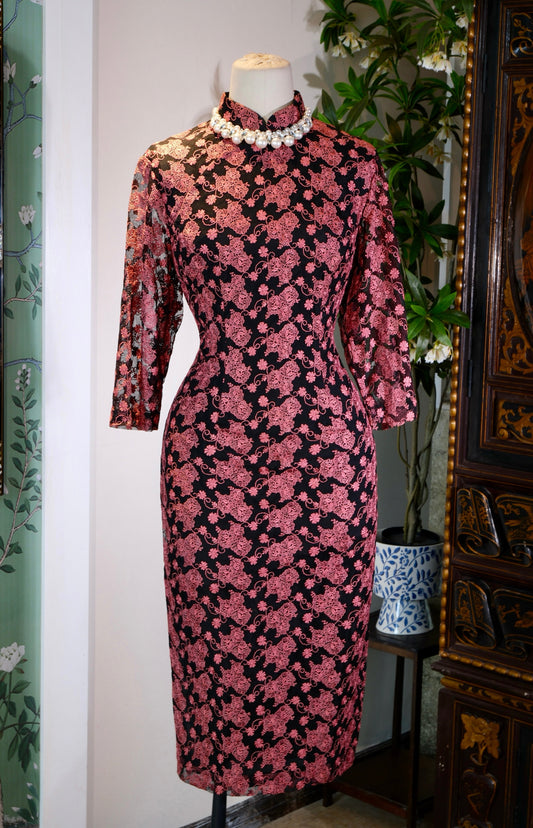 《锦绣流光·六十年代东洋蕾丝旗袍考》| Structural Survey and Chronology of an Elite 1960s Eastern Lace Qipao