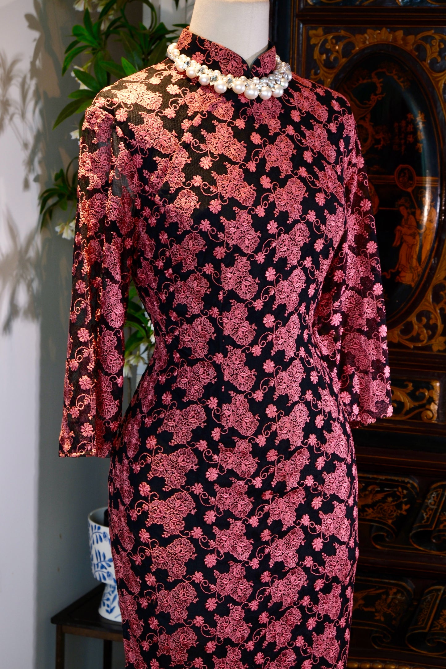 《锦绣流光·六十年代东洋蕾丝旗袍考》| Structural Survey and Chronology of an Elite 1960s Eastern Lace Qipao