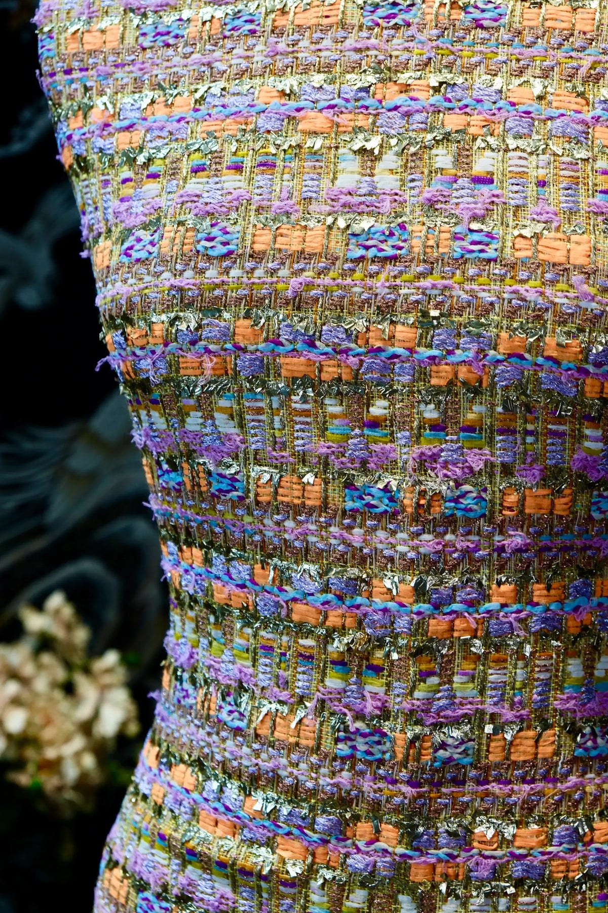 金丝霓彩 · 香奈儿MK粗花呢 | Gilded Pastel - Chanel MK Tweed Fabric