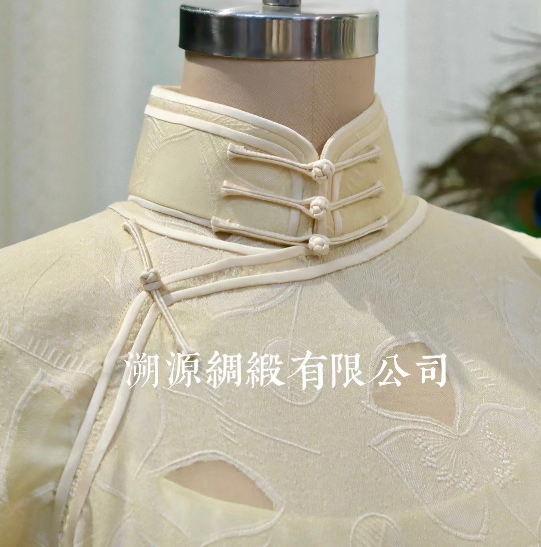 客定结缘 - 【旧梦清欢】— 凝固民国风华与手绘印花艺术的稀世珍品 | Customized Design - "A Pure Joy from Old Dreams" — A Rare Treasure Capturing the Grace of the Republican Era and Hand-Drawn Print Art