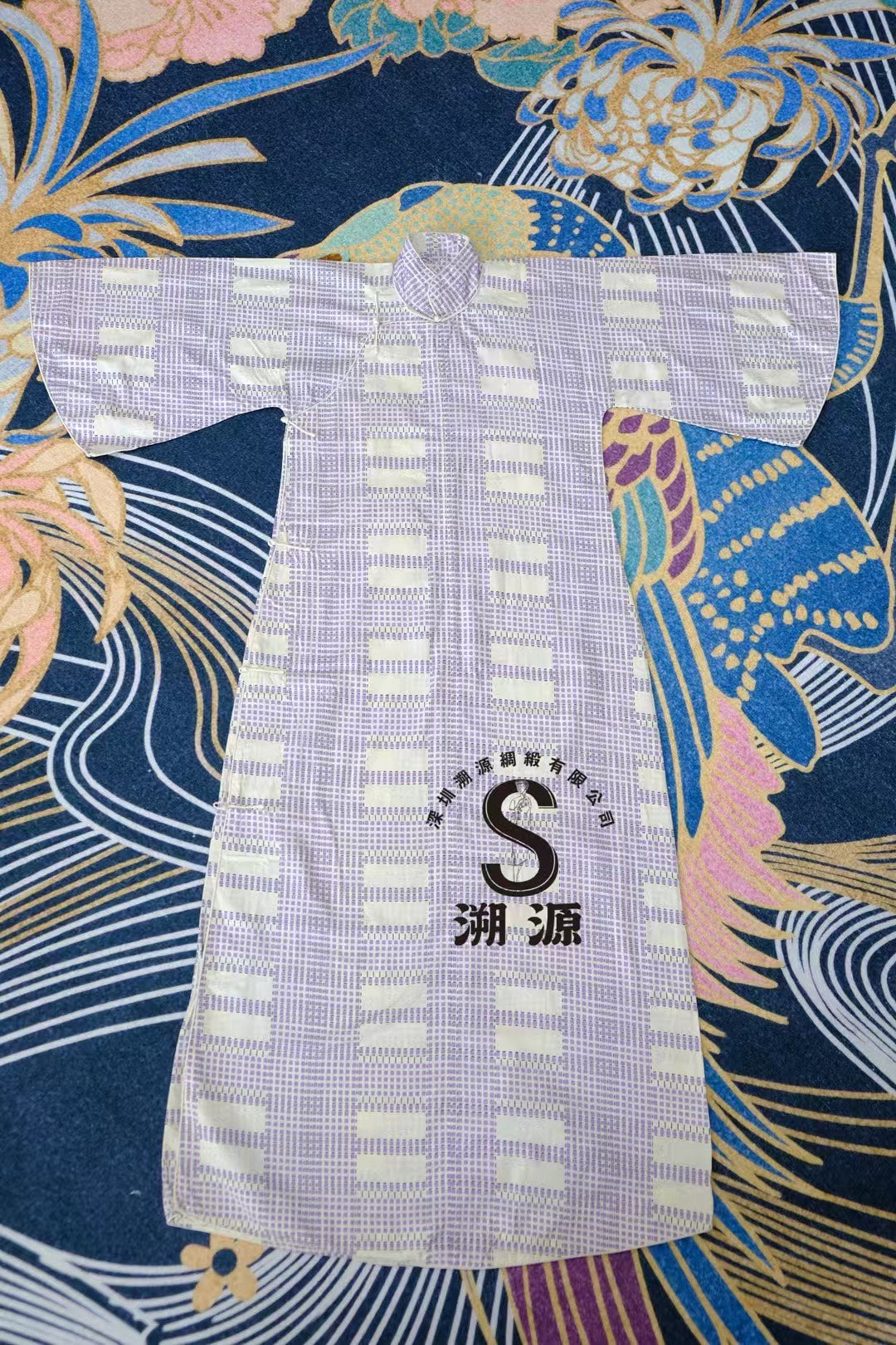 20年代 - “紫格旧梦”民国风典藏短旗袍 | 1920s - "Purple Grid Old Dream" Republican Era Style Classic Short Cheongsam