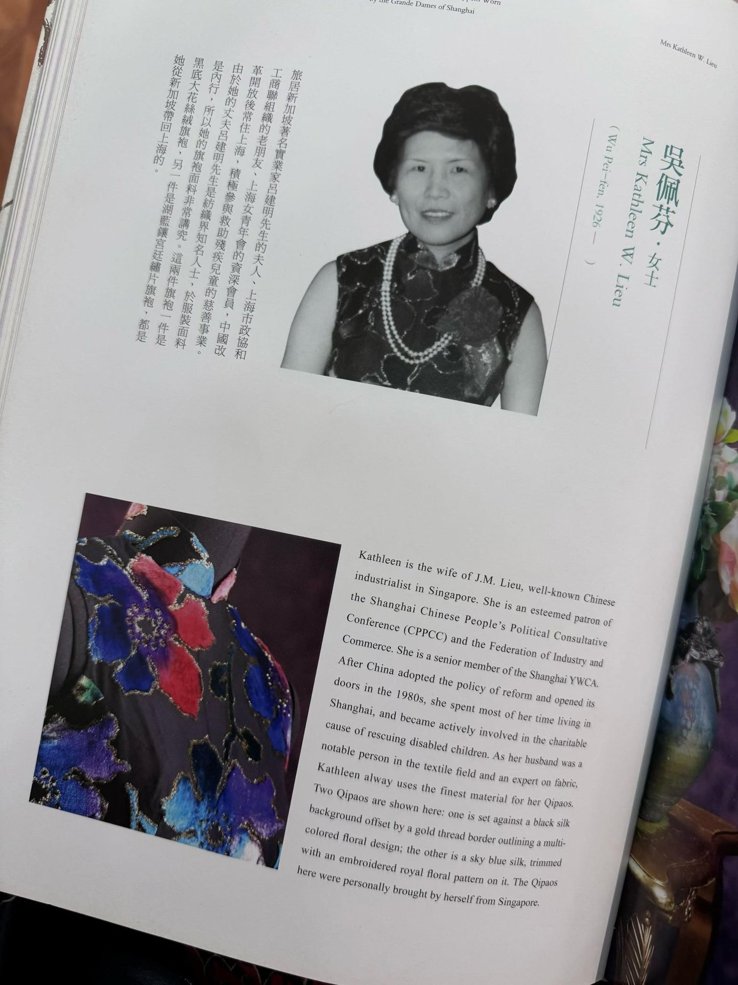60年代 - 「烧花幻影」：一九六零年代手绘晕染烧花丝绒抽象花卉古董港式旗袍 / 1960s - "Devoré Phantoms": A 1960s Hong Kong Vintage Qipao with Hand-Painted Devoré Velvet and Abstract Floral Motifs