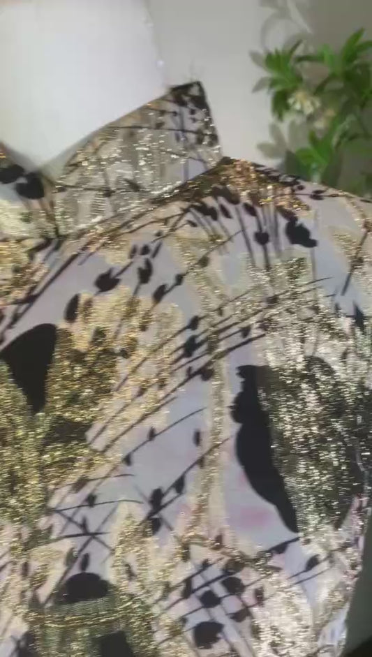 60年代 - 流金岁月：一件六十年代港产织金旗袍的时尚叙事 | 1960s - Golden Years: A Fashion Narrative of a 1960s Hong Kong-Made Gold-Woven Qipao